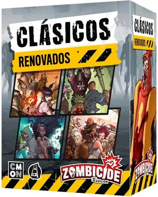 Obrázek produktu pro Asmodee Zombicide 2. vydání Clásicos Renovados Stolní hra Vícebarevná Dětská Vícebarevná Jedna velikost