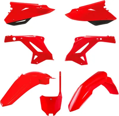 Produktbild von Satz Für Honda Cr 125/250 '0-'01 Kunststoffe (Restyling Modell 2022) Rot