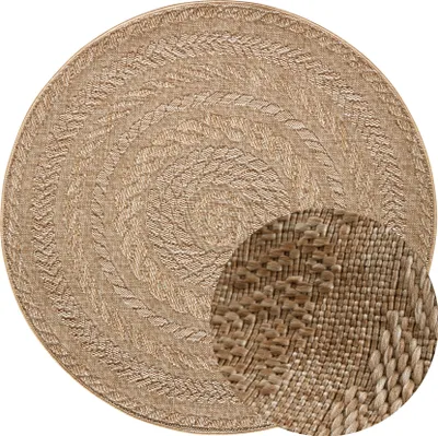 Immagine prodotto di Hanse Home Forest Tappeto per interni ed esterni Almendro Beige Marrone