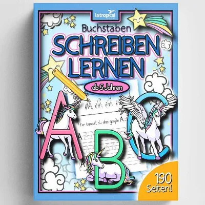 Produktbild von Buchstaben schreiben lernen ab 5 Jahren
