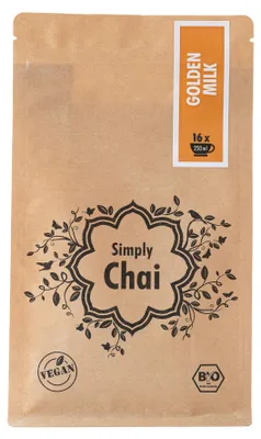 Produktbild von Simply Chai Bio & Vegan Golden Milk 250g Beutel