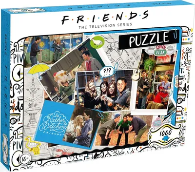 Obrázok produktu pre WINNING MOVES Puzzle Priatelia: Kol 1000 dielikov