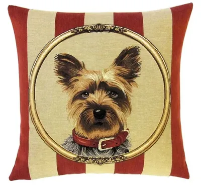 Produktbild von Gobelin Kissen Yorkshire Terrier