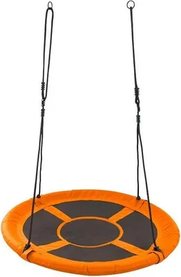 Immagine prodotto di Altalena per bambini - nido di airone, arancione rotonda GR0228