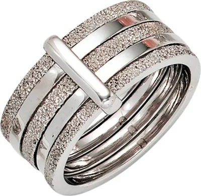 Produktbild von JOBO Damen Ring 925 Sterling Silber rhodiniert Silberring Größe 60