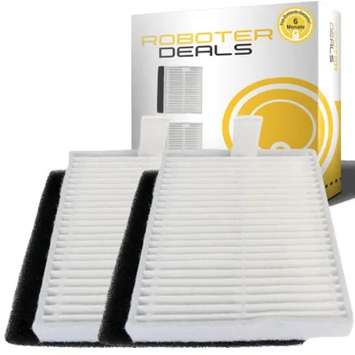 Produktbild von Feinstaub Filter, Ersatzfilter (2 Stück) für Eufy L60, L60 Hybrid, L60 SES