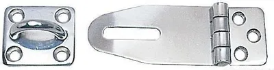 Produktbild von Osculati Heavy Duty Hasp and Staple SS 33x67mm Bootsbeschlag