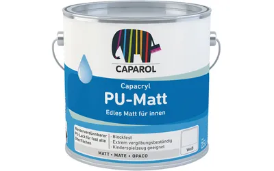 Produktbild von Caparol Capacryl PolyurethanMatt, weiß, 750 ml