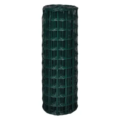 Produktbild von vidaXL Eurozaun Stahl 25 x 1,7 m Grün