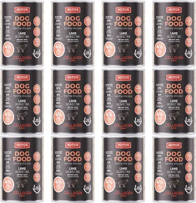 Zdjęcie produktu dla Karma Collagen Line - z Porożem i JAGNIĘCINĄ 400 g - 10+2 gratis