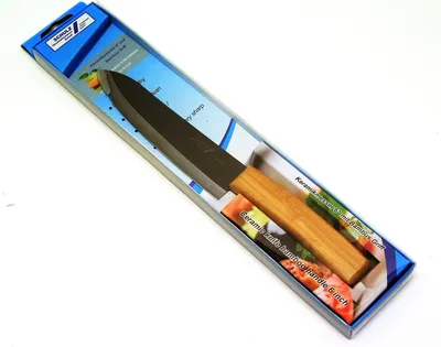 Produktbild von Keramikmesser 6" mit Bambus Griff