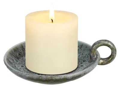 Produktbild von Keramischer Kerzenhalter mit Vintage-Design zur Dekoration