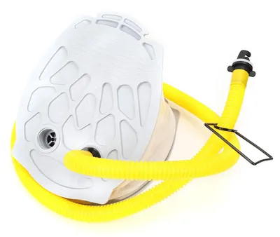 Produktbild von Tragbare Fußluftpumpe - Aufblasbare Bootspumpe - Leicht und benutzerfreundlich - Geeignet zum Angeln - Ideale Luftpumpe für Kajak...