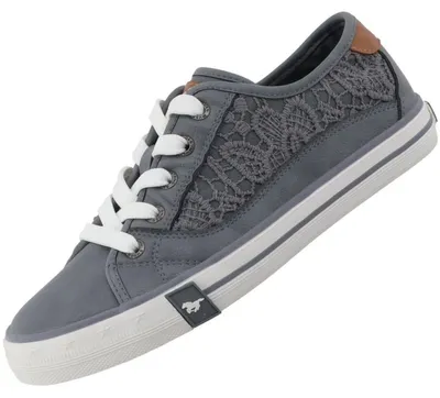 Image de Mustang Dames Faible Sneaker Low Top 26M0242012 bleu