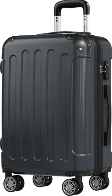 Produktbild von TRVLMORE Handgepäck Koffer - 45L - TSA Zahlenschloss - Leichtgewicht - Erweiterbar - Trolley - 54x36x22cm - Dunkelgrau
