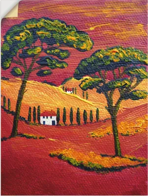 Produktbild von ARTland Wandbild, selbstklebend Irgendwo in der Toskana 3 Größe: 45x60 cm
