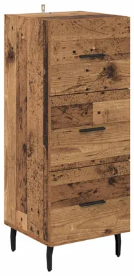 Image de Buffet Bois ancien 34 x 34,5 x 90 cm Bois d'ingénierie