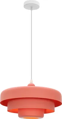 Produktbild von Olucia - MEREDITH - Pendelleuchte - Rosa / Weiß