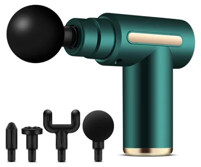 Zdjęcie produktu dla Mini pistolet do masażu Cenocco, zielony