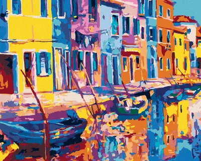 Produktbild von Zuty - Malen nach Zahlen - VENEDIG IM IMPRESSIONISMUS, 40x50 cm, ohne Keilrahmen