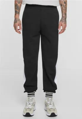 Image de Urban Classics TB6622 | Retro Track Pants Pantalon de survêtement homme - Couleur : Black - Taille : L