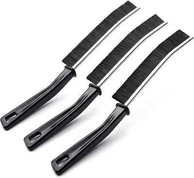 Produktbild von PolkaHome® 3er-Set Fugenreiniger Bürsten – Tiefenreinigung für Bad, Küche, Toilette, Fenster & Fliesen