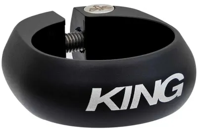 Image de Collier de selle Chris King, 31.8mm, noir mat
