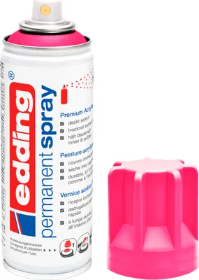 Produktbild von Edding 5200, 200 ml, Pink, Matte, Sprühdose, Wetterfestigkeit