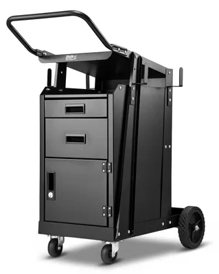 Immagine prodotto di Carrello da officina mobile VEVOR, portata 158 kg, ruote girevoli a 360°, carrello di saldatura per saldatrici MIG, macchine per taglio al plasma