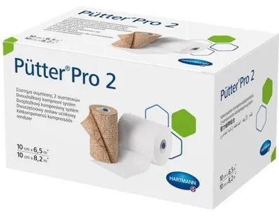 Produktbild von Hartmann PütterPro 2 Kompressionsbinde 10 cm | Packung (2 Stück)