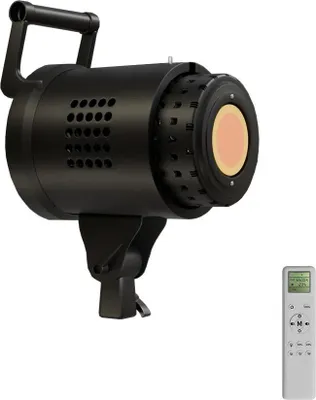 Zdjęcie produktu dla Fotografia COB Wideo Oświetlenie, regulowana jasność, regulowana temperatura barwowa, tylko lampa