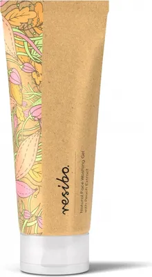 Produktbild von Resibo Rich Peach Natural Face Washing Gel 125ml 100% Vegan