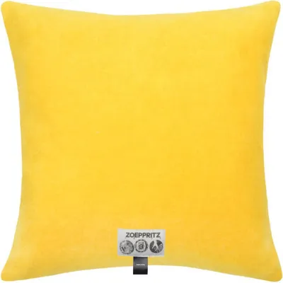 Produktbild von Zoeppritz Kissenhülle Soft-Fleece Farbe curry Größe 40x40