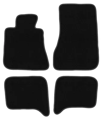 Immagine prodotto di Tappetini in moquette per BMW 5 E28 1980-1990 (berlina) – set 4 pezzi, neri, su misura – Wielganizator BASIC