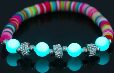Produktbild von Im Dunkeln leuchtendes Armband - Tyrkenite IV