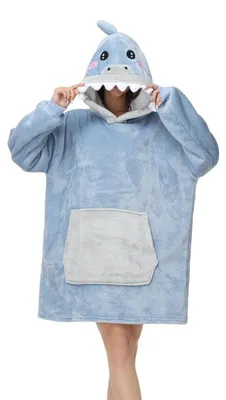 Immagine prodotto di Coperta in pile con cappuccio per adulti