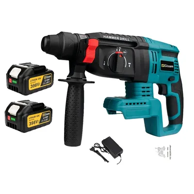 Produktbild von Bürstenloser Elektro-Hammerbohrer, 26mm Bohrdurchmesser, Mehrfunktionsmodi, 2 Batterieoption 3