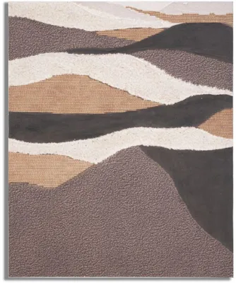 Zdjęcie produktu dla FURNLUX Wall art Darky Beige 80cm / Kolor główny: beżowy / Wymiary: 80 x 100 x 4 cm