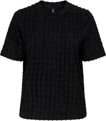 Produktbild von Only Lines Life 2/4 Glitter Top Damen