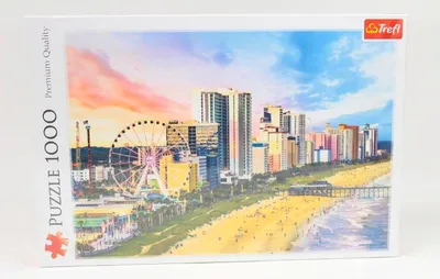 Zdjęcie produktu dla Trefl Puzzle 1000 el. Myrtle Beach, Południowa Karolina, USA, 1000 szt., Krajobraz, 12 lat(a)