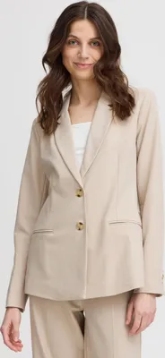 Produktbild von fransa FRAbigail Damen Blazer Jackenklazer Anzugsblazer mit 2-Knopf-Form Reverskragen leicht elastisch Regular fit