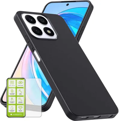 Immagine prodotto di Custodia in silicone per Honor X8a + Custodia in vetro per H9 - Custodie e cover protettive in TPU