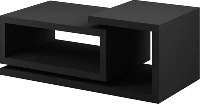 Produktbild von Masseno Couchtisch BOTTEGA 120 cm Kaffetisch für Wohnzimmer Sofatisch Wohnzimmertisch Schwarz