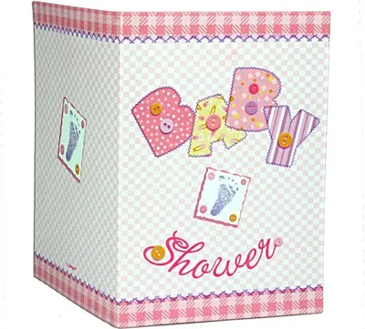Produktbild von Baby Shower Mädchen 8 Einladungskarten
