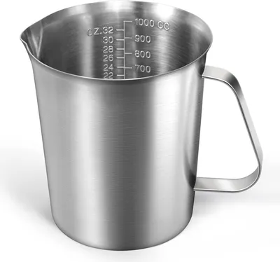 Produktbild von Klein Messbecher Edelstahl,Küche,1000 ml