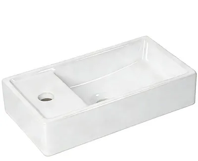 Immagine prodotto di Lavabo sospeso SH7854Y-ZJS, 40 x 22 x 24 cm, senza rubinetteria, bianco