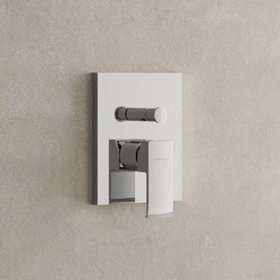 Imagen del producto de Kronenbach Quara 3.0: Grifo de ducha y bañera empotrado