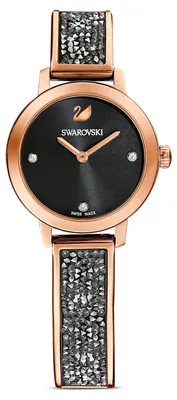 Produktbild von Swarovski Damen Armbanduhr Cosmic Rock Schwarz Rosegoldfarbe 5376068