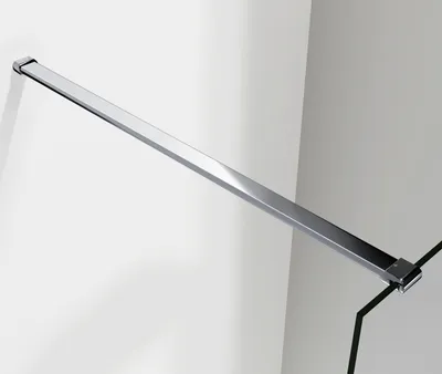 Produktbild von N Form:1400mm Haltestange für Duschwand Stabilisator für Glasstärke 10mm