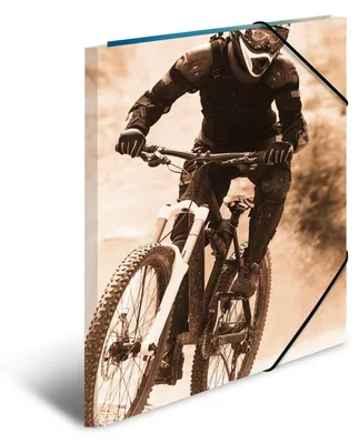 Immagine prodotto di HERMA 19234 Cartella angolare "Mountainbike" in cartone DIN A3